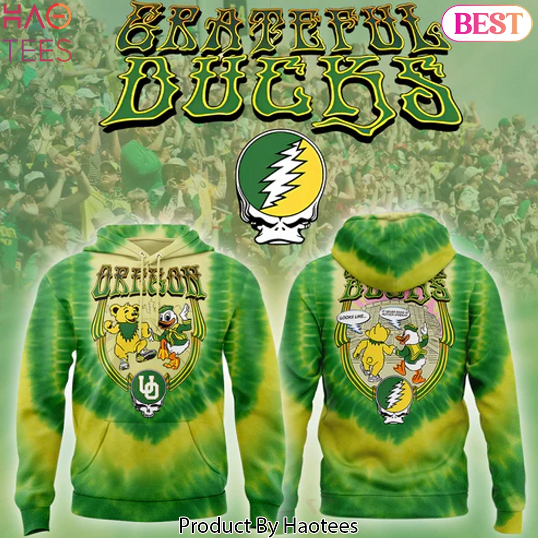 Oregon Ducks Football Grateful Ducks 2025 Design Hoodie Oregon Ducks Football Grateful Ducks 2025 Design Hoodie