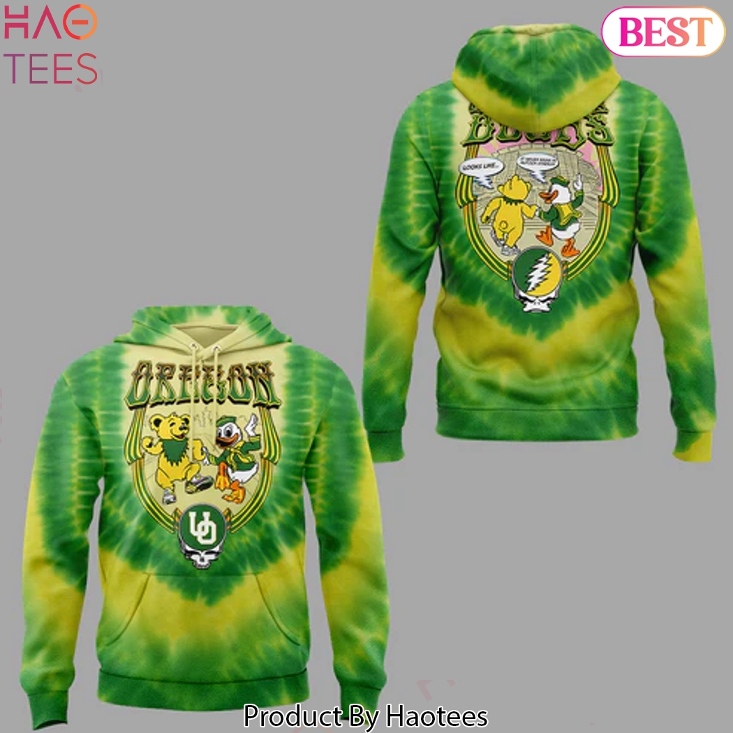 Oregon Ducks Football Grateful Ducks 2025 Design Hoodie Oregon Ducks Football Grateful Ducks 2025 Design Hoodie