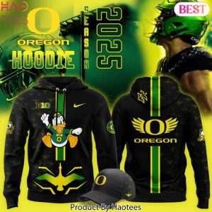 Oregon Ducks Football Season 2025 Design Hoodie