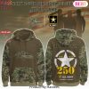Personalized CLE-Army 250th Birthday Design Hoodie Personalized CLE-Army 250th Birthday Design Hoodie