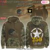 Personalized DAL-Army 250th Birthday Design Hoodie Personalized DAL-Army 250th Birthday Design Hoodie