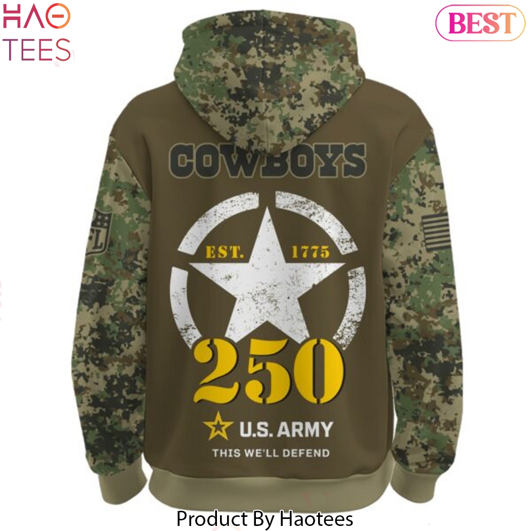 Personalized DAL-Army 250th Birthday Design Hoodie Personalized DAL-Army 250th Birthday Design Hoodie