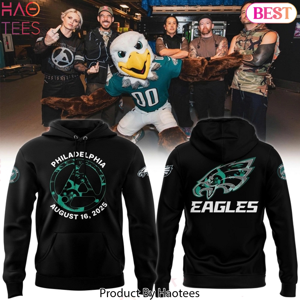 Philadelphia Eagle x Linkin Park From Zero World Tour Design Hoodie Philadelphia Eagle x Linkin Park From Zero World Tour Design Hoodie