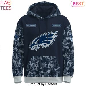 Philadelphia Eagles Navy 250th Birthday Design Hoodie