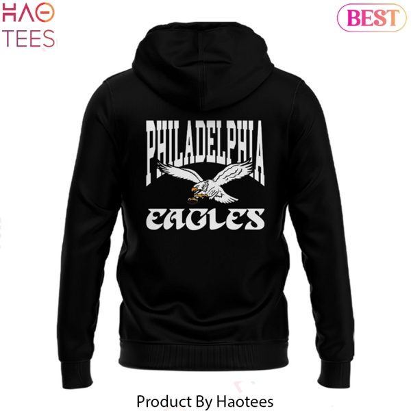 Philadelphia Eagles Shore Birds Design Black Hoodie