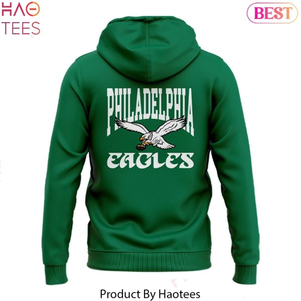 Philadelphia Eagles Shore Birds Kelly Green Design Hoodie