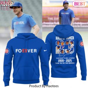 R.I.P Ryne Sandberg Forever 23 Hall Of Famer Signature Thank You For The Memories Design Hoodie