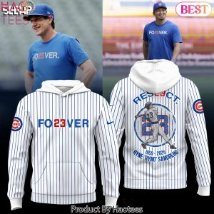 Ryne Sandberg Forever 23 1959-2025 Design Hoodie