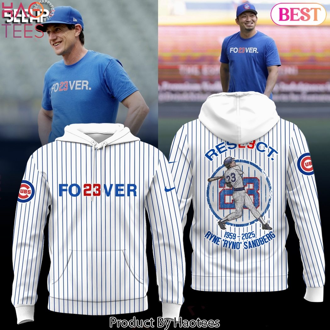 Ryne Sandberg Forever 23 1959-2025 Design Hoodie Ryne Sandberg Forever 23 1959-2025 Design Hoodie