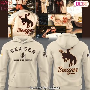 San Diego Padres Seager Win The Best Design Hoodie