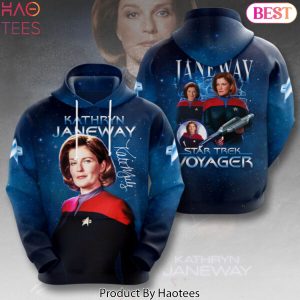 Star Trek Kate Mulgrew Signature Design Hoodie