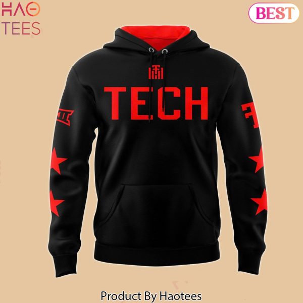 Texas Tech Red Raiders 100th Anniversary Throwback Black Design Hoodie