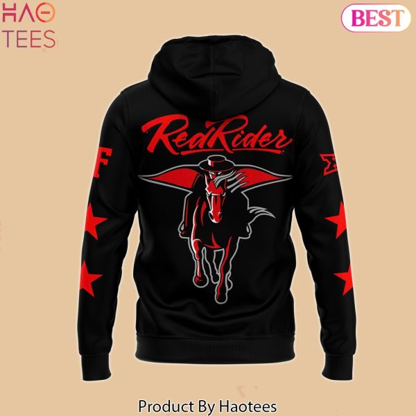 Texas Tech Red Raiders 100th Anniversary Throwback Black Design Hoodie