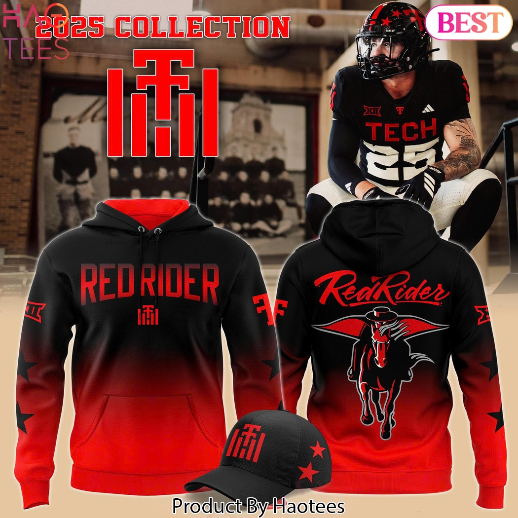 Texas Tech Red Raiders 100th Anniversary Throwback Design Hoodie Texas Tech Red Raiders 100th Anniversary Throwback Design Hoodie