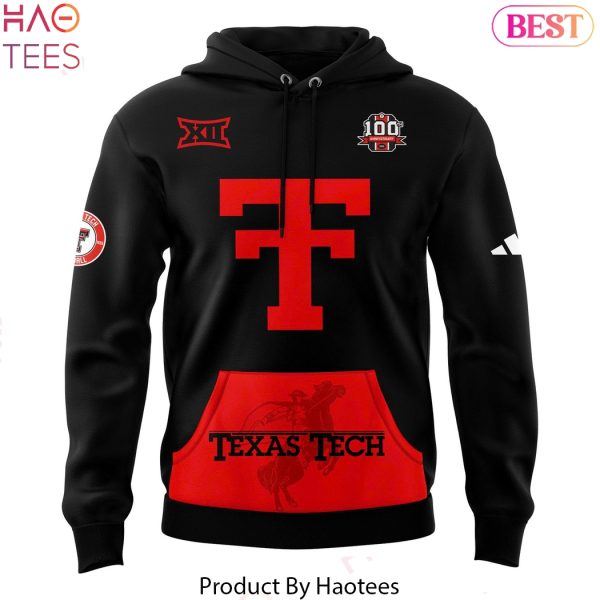 Texas Tech Red Raiders 100th Anniversary Throwback-Inspired Design Hoodie