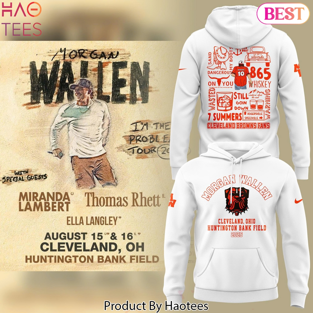 Wallen x Cleveland Browns Im The Problem Tour 2025 Design Hoodie Wallen x Cleveland Browns Im The Problem Tour 2025 Design Hoodie