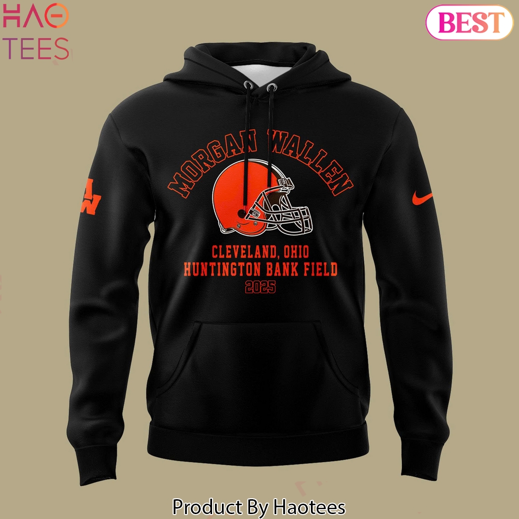Wallen x Cleveland Browns Im The Problem Tour 2025 Design Hoodie - Black Wallen x Cleveland Browns Im The Problem Tour 2025 Design Hoodie - Black