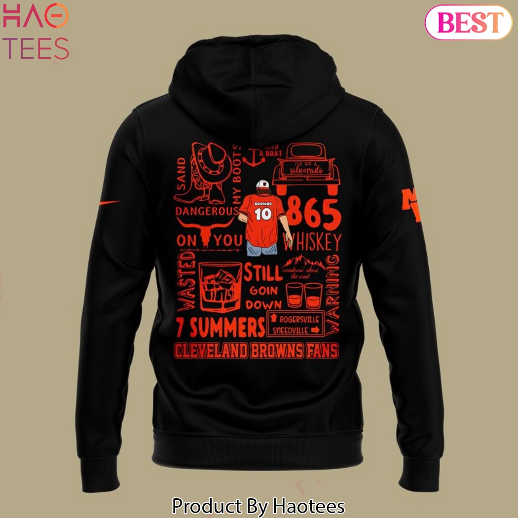 Wallen x Cleveland Browns Im The Problem Tour 2025 Design Hoodie - Black Wallen x Cleveland Browns Im The Problem Tour 2025 Design Hoodie - Black