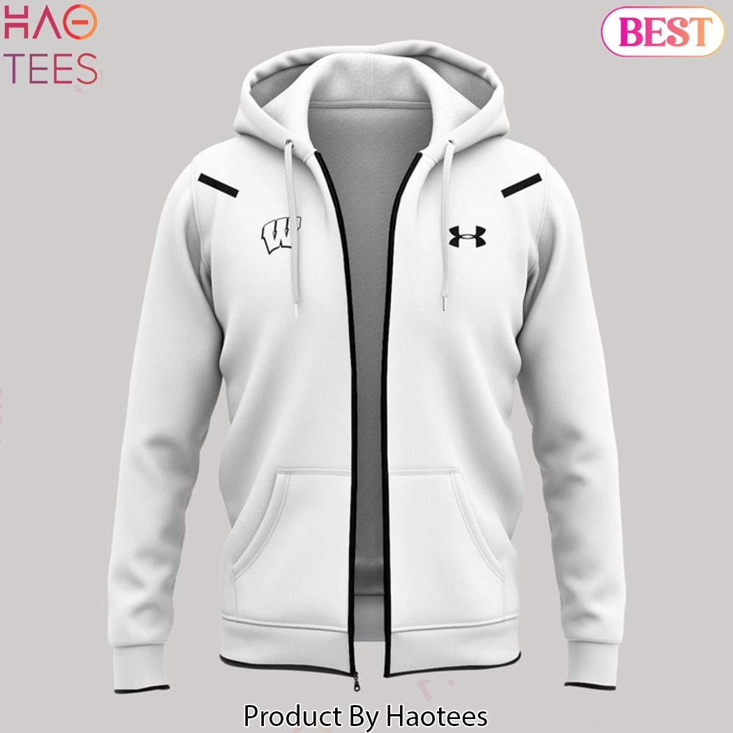 Wisconsin Badgers Basketball 2025 Design Zip Hoodie Wisconsin Badgers Basketball 2025 Design Zip Hoodie
