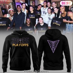 2025 Golden State Valkyries Playoff Design Hoodie – Black