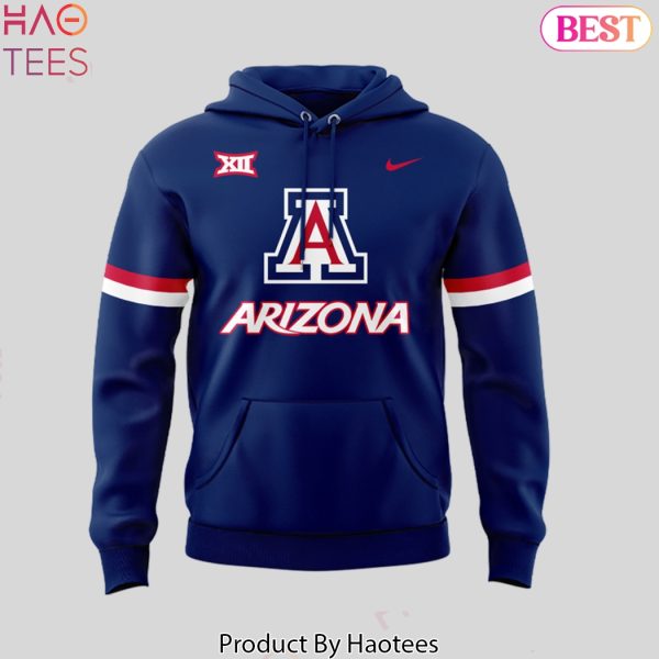 Arizona Wildcats Football 2025 Design Blue Hoodie