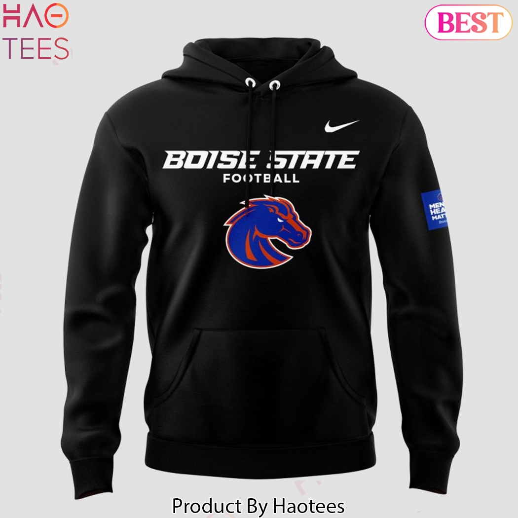 Boise State Broncos Football Mental Health Matters Design Hoodie Boise State Broncos Football Mental Health Matters Design Hoodie