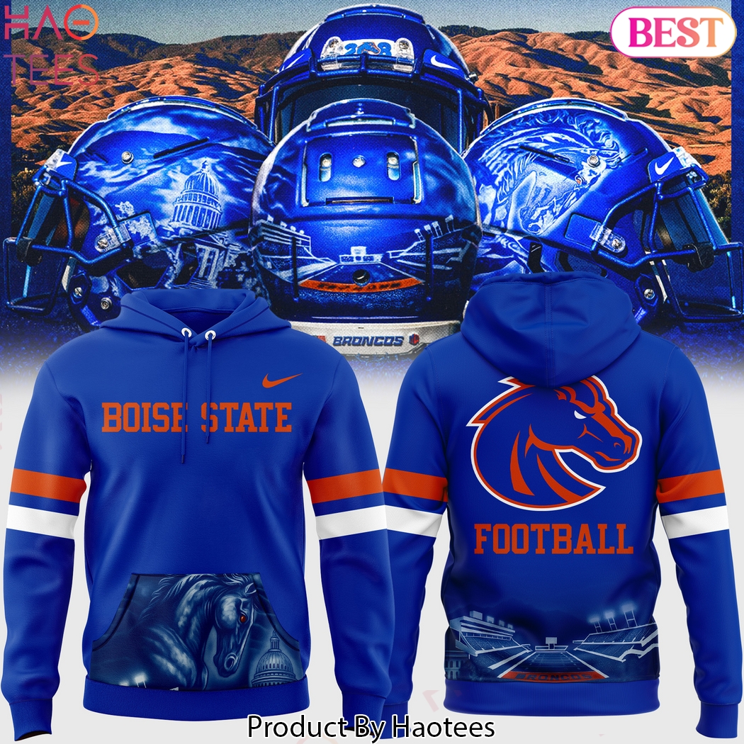 Boise State Football The Blue 2025 Design Hoodie Boise State Football The Blue 2025 Design Hoodie