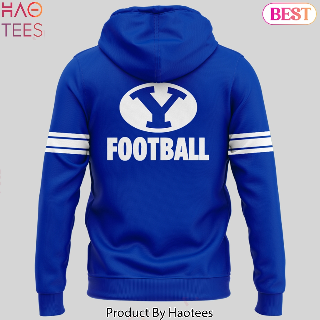 BYU Cougars Football 2025 Design Blue Hoodie BYU Cougars Football 2025 Design Blue Hoodie