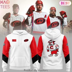 Carolina Hurricanes Strutting Stormy Road Uniform Design Hoodie