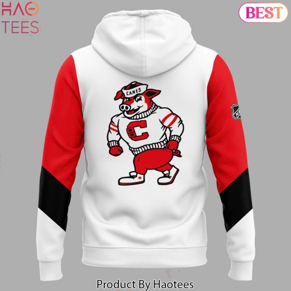 Carolina Hurricanes Strutting Stormy Road Uniform Design Hoodie