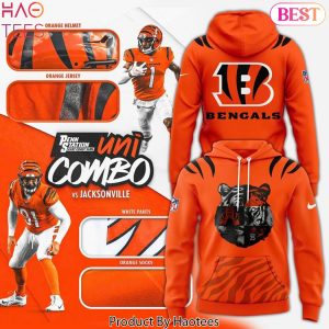 Cincinnati Bengals Football 2025 Orange Design Hoodie