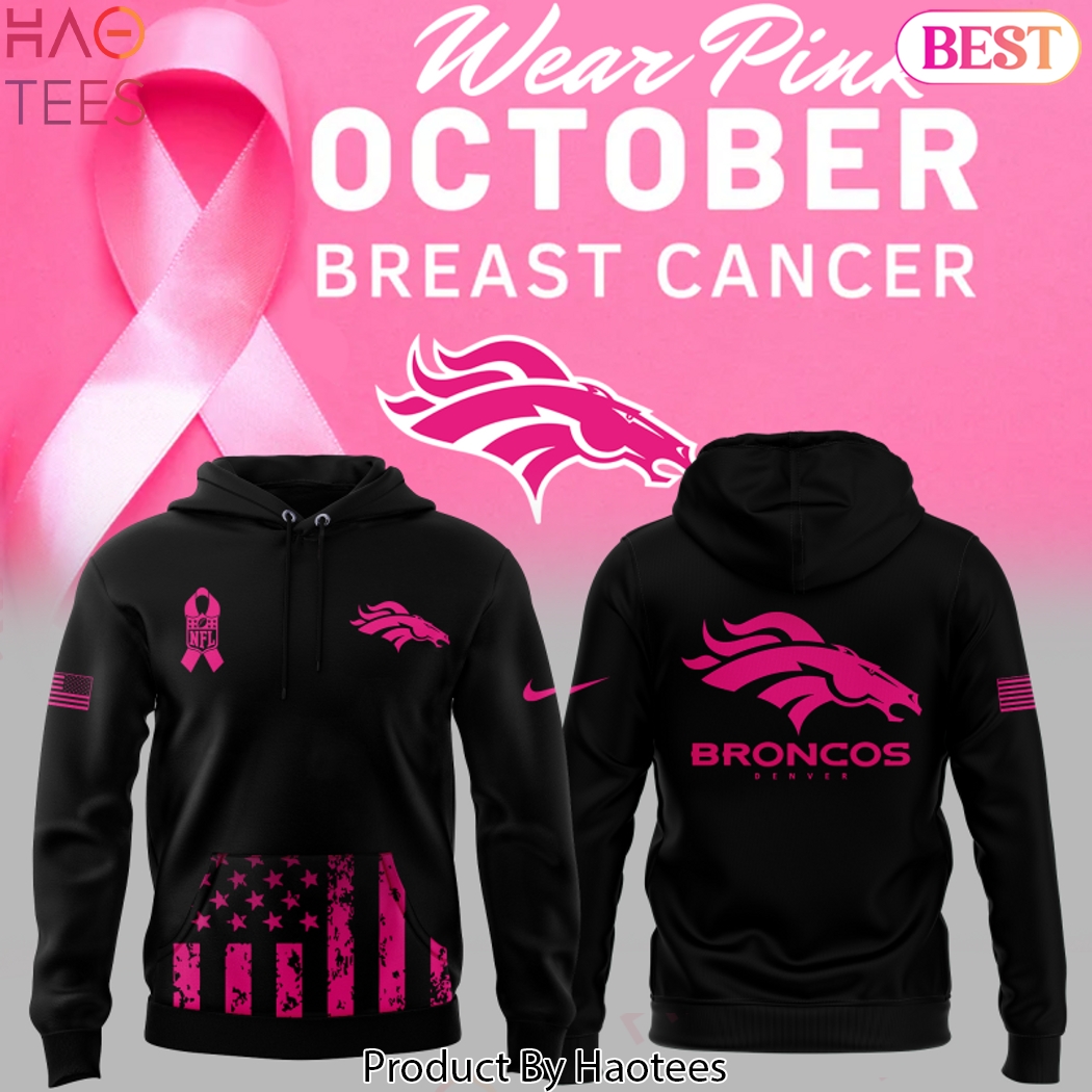 Denver Broncos Breast Cancer Awareness 2025 Design Hoodie Denver Broncos Breast Cancer Awareness 2025 Design Hoodie