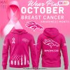 Denver Broncos Breast Cancer Awareness 2025 Design Pink Hoodie