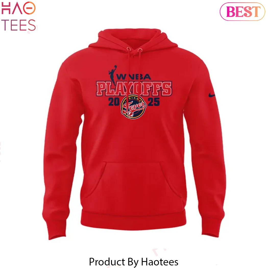 Indiana Fever WNBA 2025 Playoffs Design Hoodie Indiana Fever WNBA 2025 Playoffs Design Hoodie