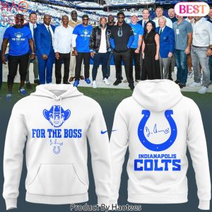 Indianapolis Colts For the Boss Hoodie – White