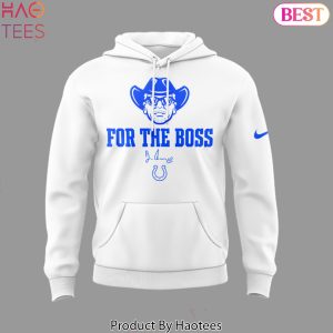 Indianapolis Colts For the Boss Hoodie – White