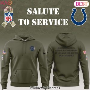 Indianapolis Colts Salute To Service November 2025 Hoodie