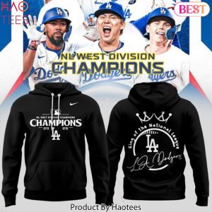 Los Angeles Dodgers 2025 NL West Division Champions King Of The National League Hoodie