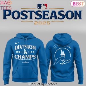 Los Angeles Dodgers 2025 NL West Division Champions King Of The National League Hoodie – Blue