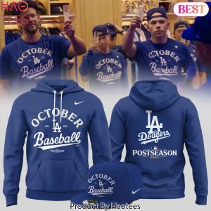 Los Angeles Dodgers 2025 Postseason Authentic Hoodie