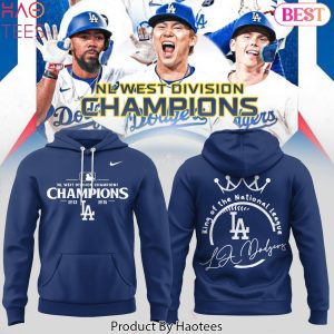Los Angeles Dodgers NL West Division Champions 2025 King Of The National League Hoodie