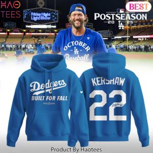 Los Angeles Dodgers x Kershaw 2025 Built For Fall Hoodie