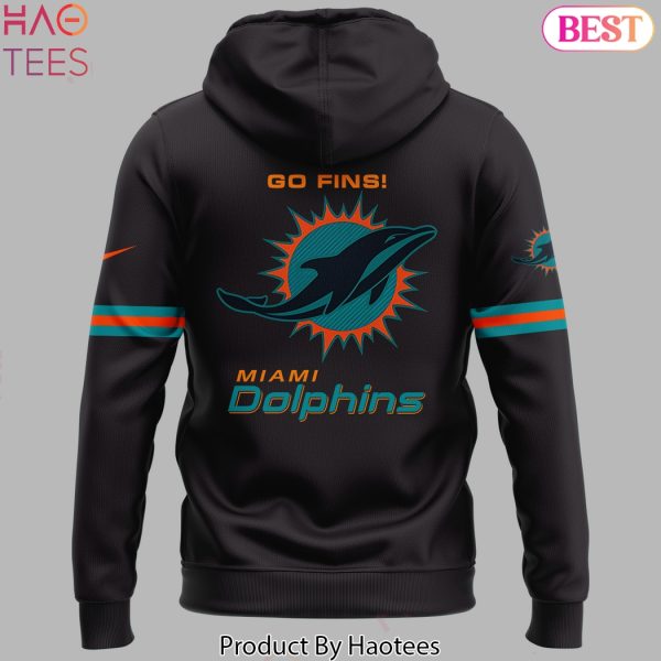 Miami Dolphins Go Fins  2025 Design Hoodie
