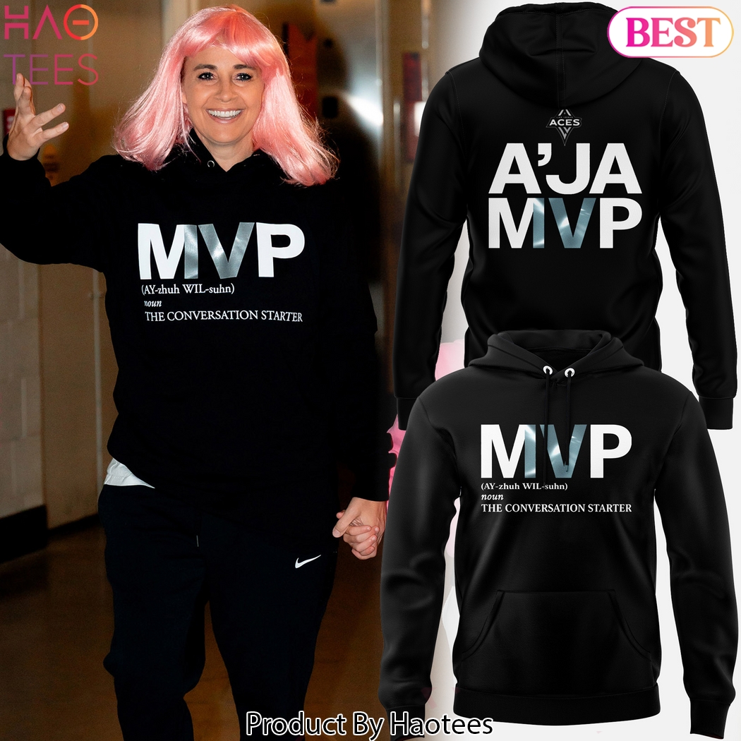 MVP AJA Wilson Las Vegas Aces Design Hoodie MVP AJA Wilson Las Vegas Aces Design Hoodie