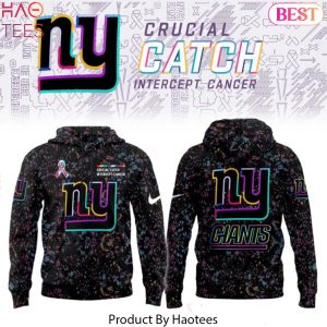 New York Giants Crucial Catch Design Hoodie