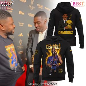 Ousmane Dembele Ballon D Or 2025 Hoodie – Black