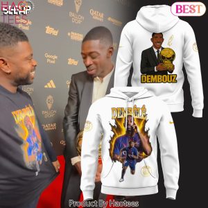 Ousmane Dembele Ballon D Or 2025 Hoodie – White
