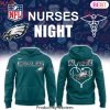 Philadelphia Eagles Nurses Appreciation 2025 White Hoodie