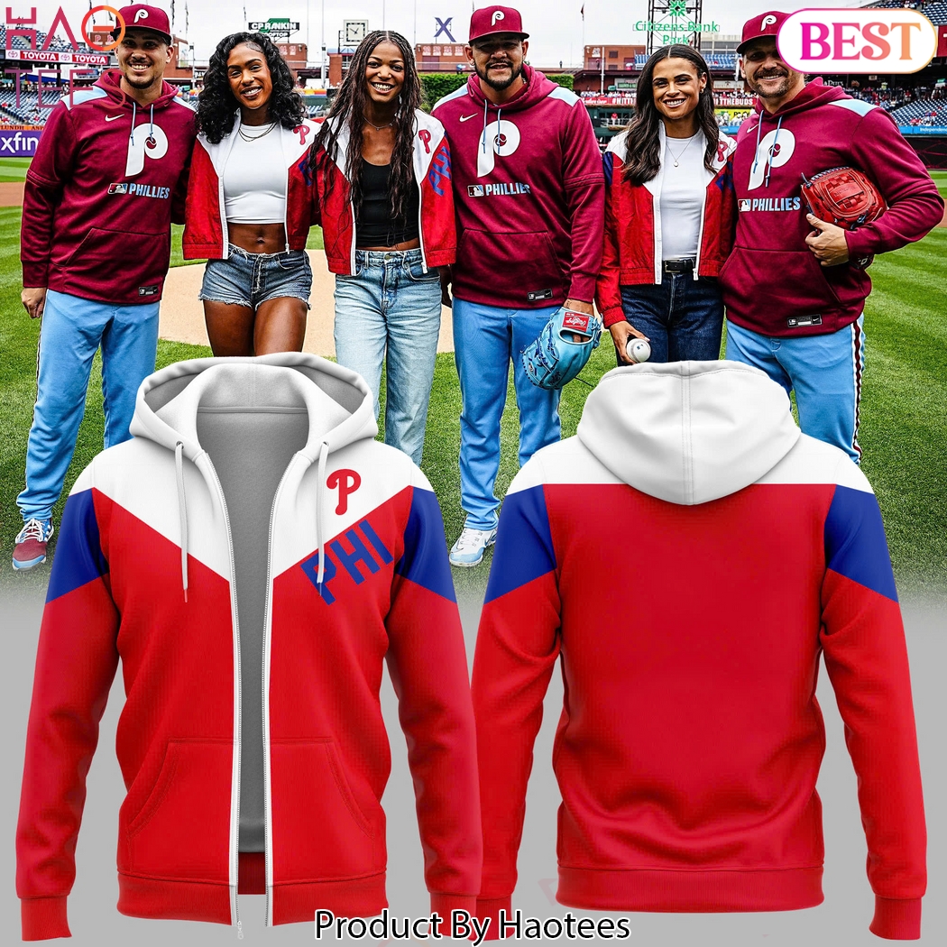 Philadelphia Phillies 2025 Design Zip Hoodie Philadelphia Phillies 2025 Design Zip Hoodie