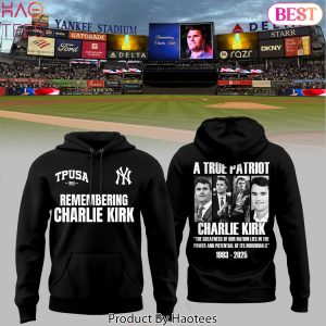 Remembering Charlie Kirk New York Yankees Design Hoodie